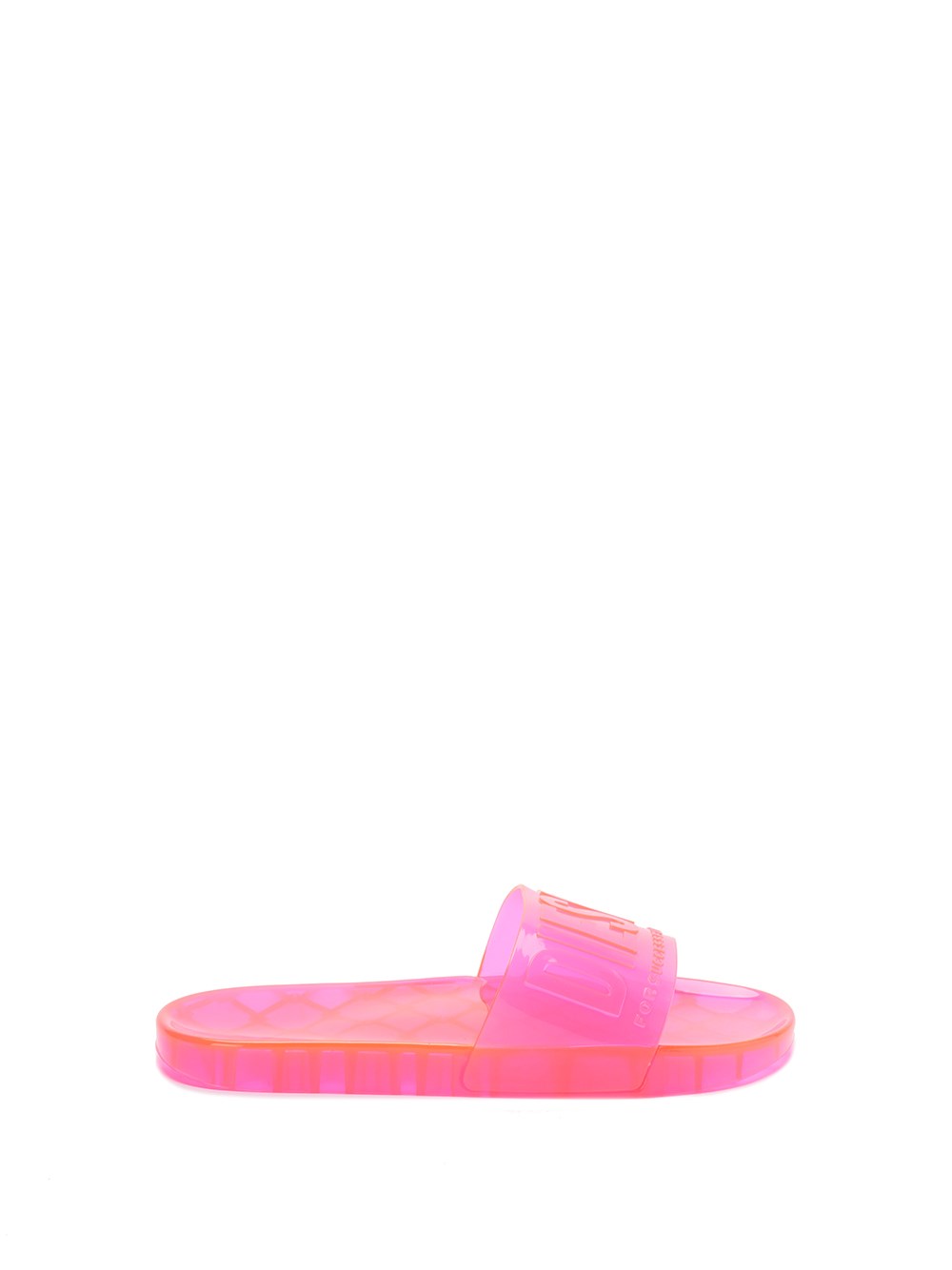 Shop Diesel `sa-karaibi Gl X` Pool Slides In Pink