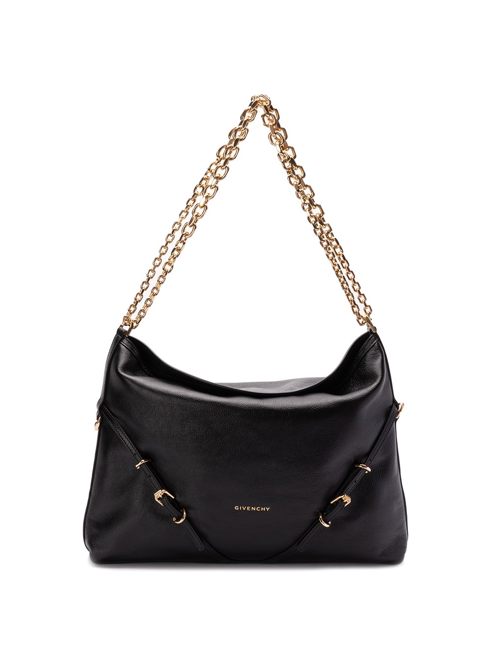 Shop Givenchy `voyou` Medium Chain Bag In Black  