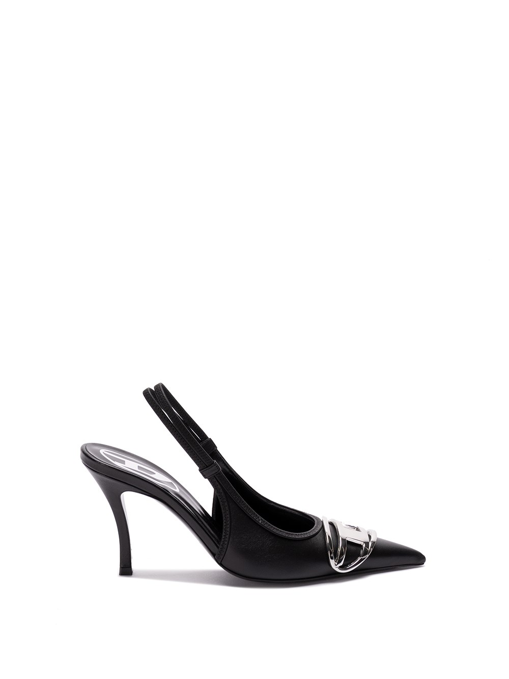 Shop Diesel `d-venus Sb` Slingback Pumps In Black  