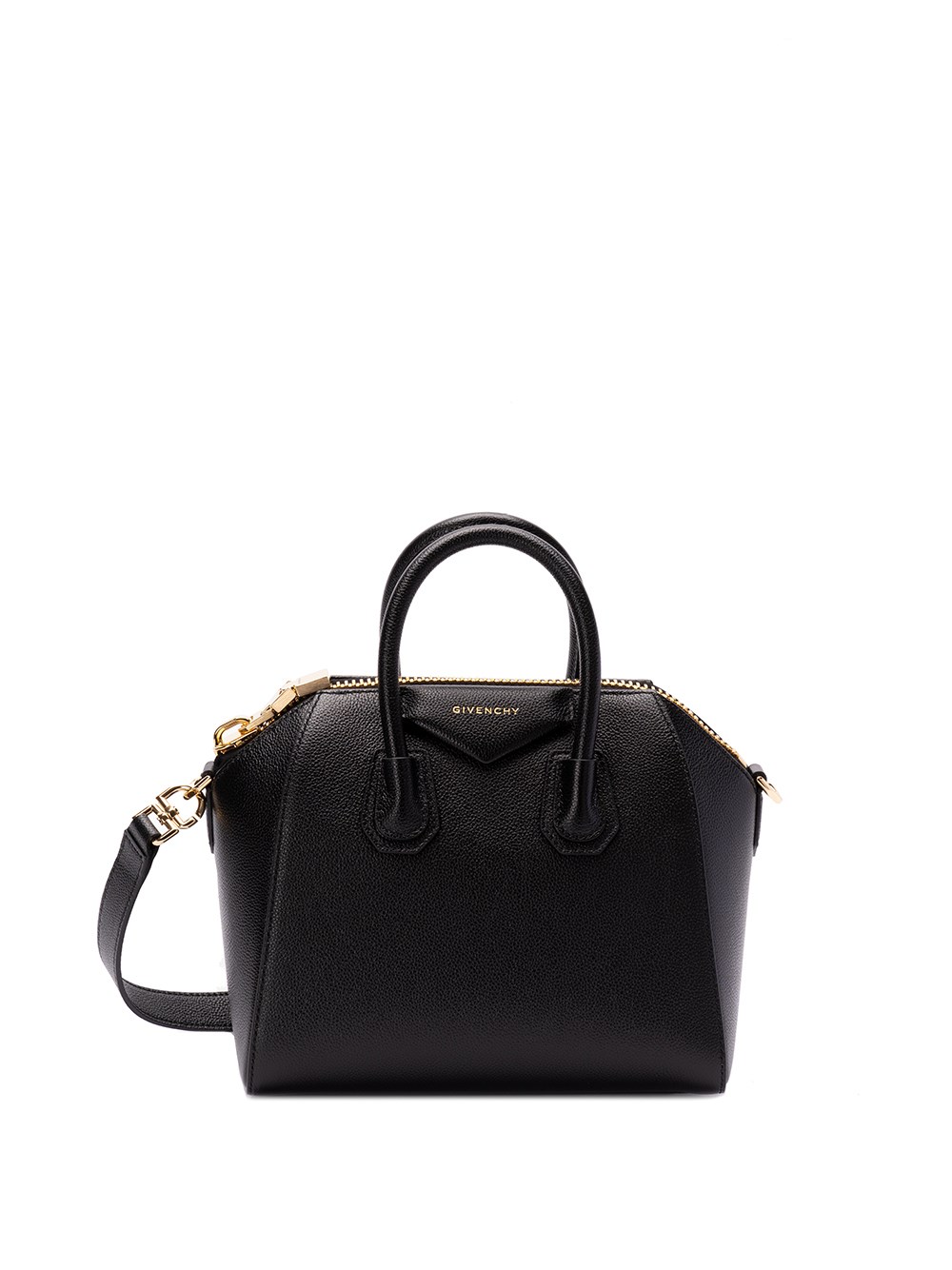 Shop Givenchy Mini `antigona` Bag In Black  