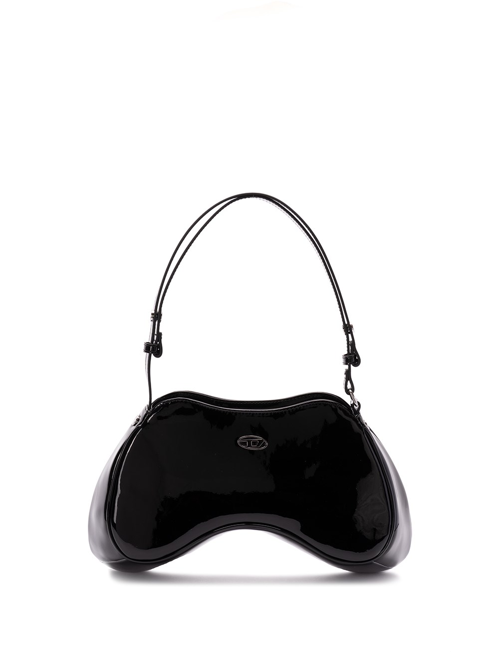 Shop Diesel `play` Shoulder Bag In Black  