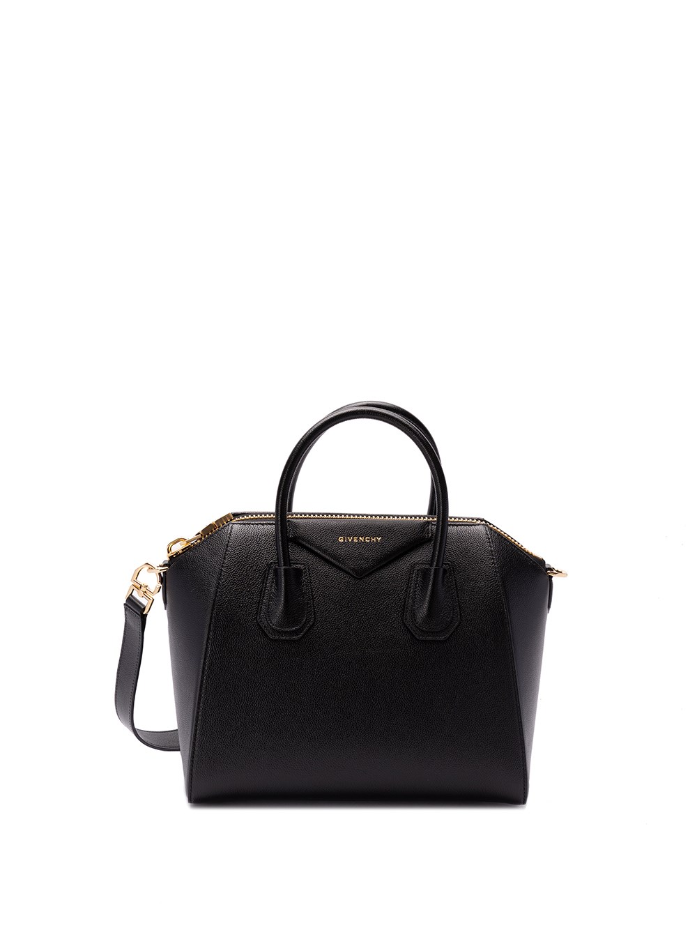 Givenchy Versatile Compact Tote Bag With Adjustable Strap In Black