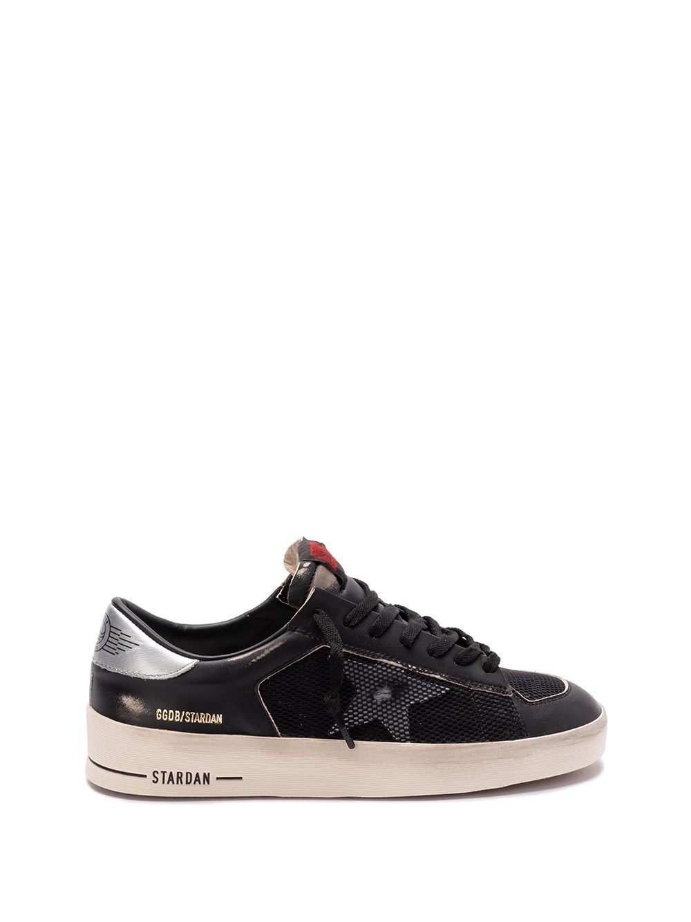 Shop Golden Goose `stardan` Sneakers In Black  