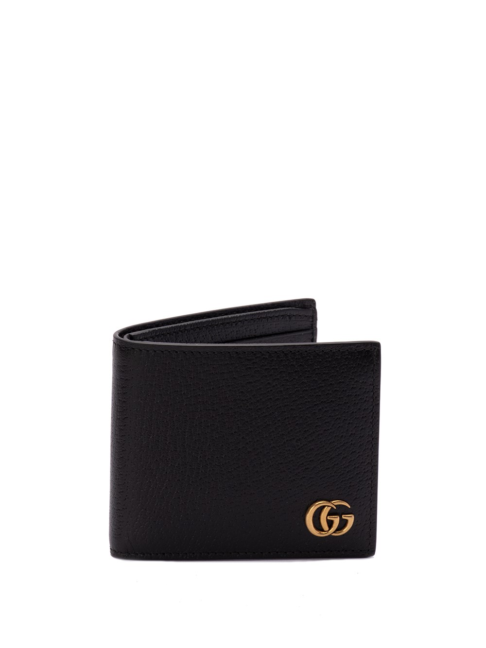 Gucci `gg Marmont` Bi-fold Wallet In Black