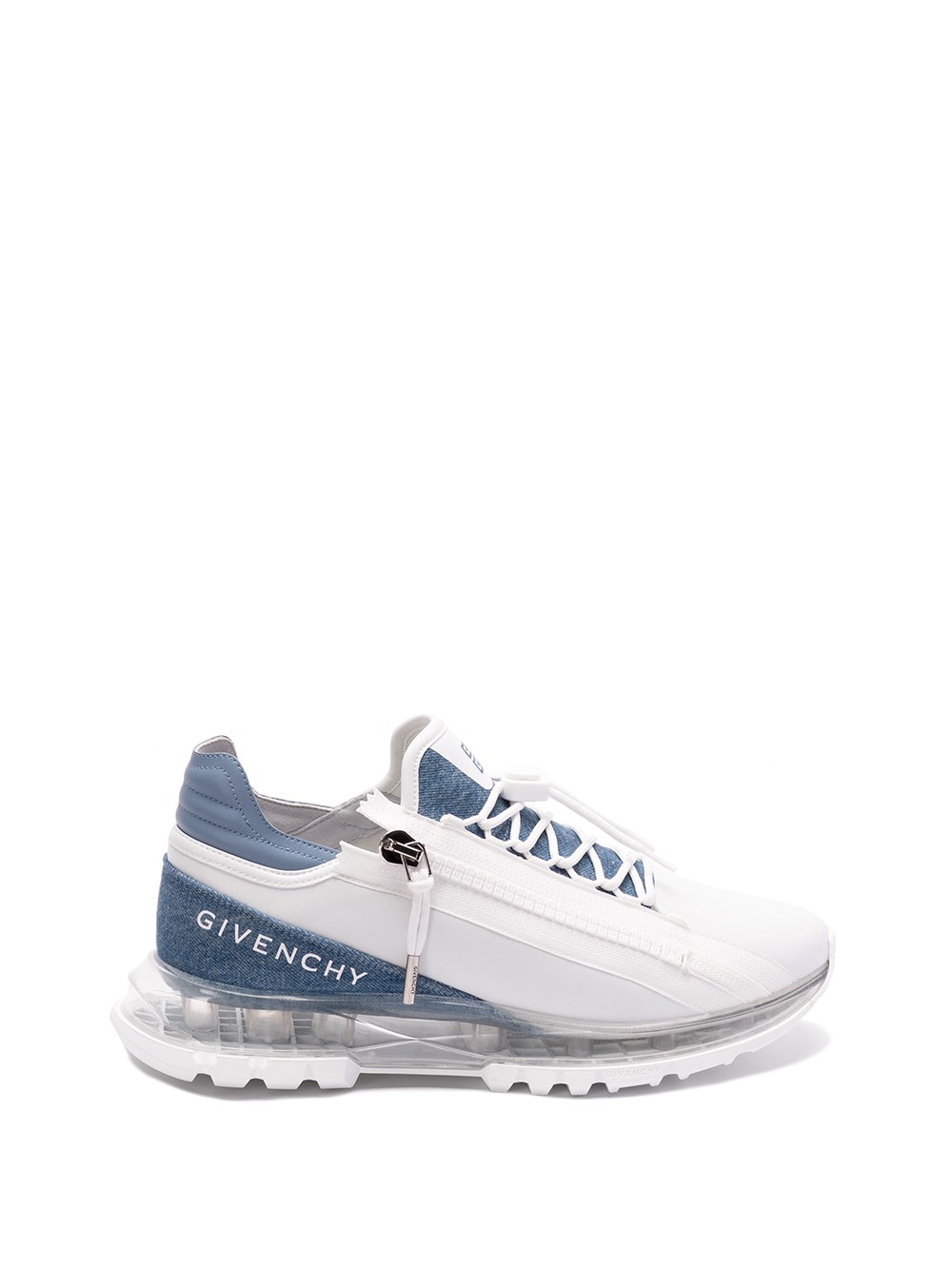 Shop Givenchy `spectre Zip` Sneakers In Blue