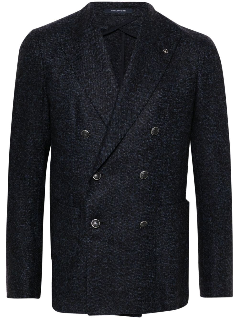 Shop Tagliatore `montecarlo` Blazer In Blue