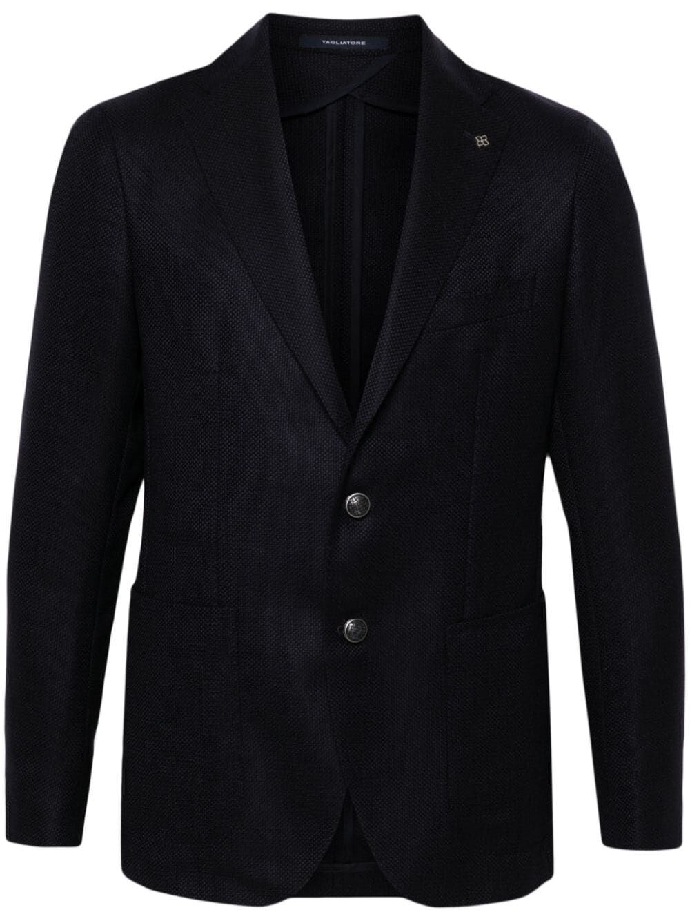 Shop Tagliatore `montecarlo` Blazer In Blue