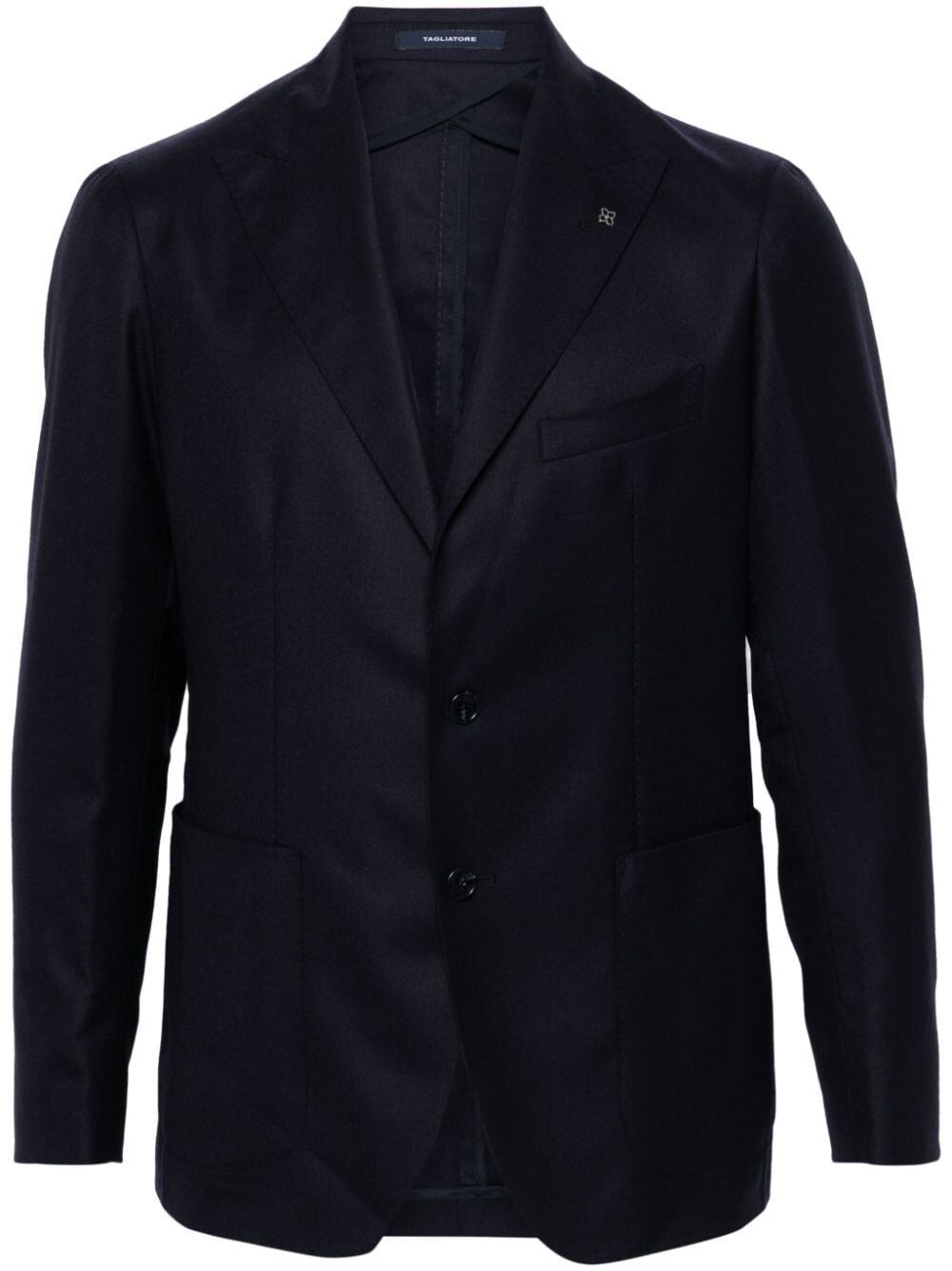 Shop Tagliatore `montecarlo` Blazer In Blue