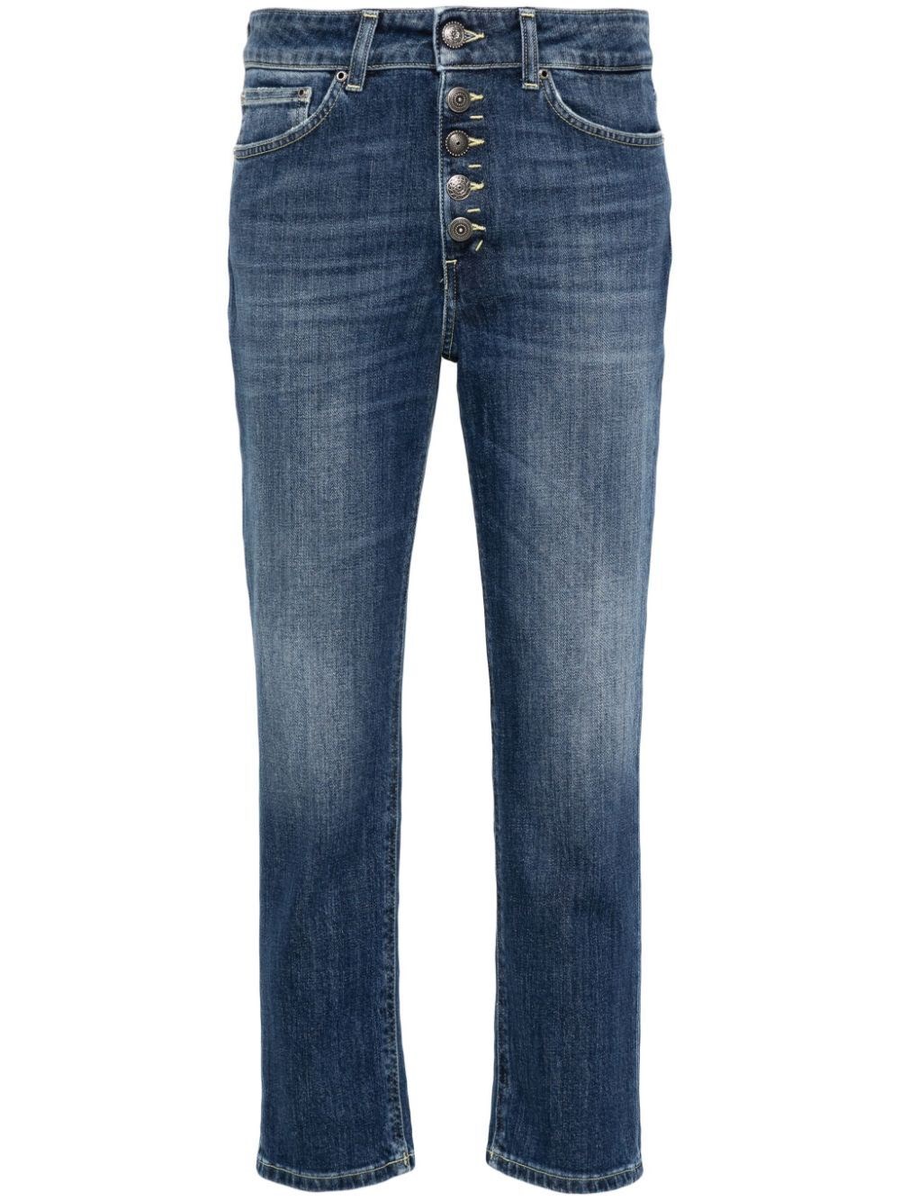 Shop Dondup `koons Gioiello` Jeans In Blue