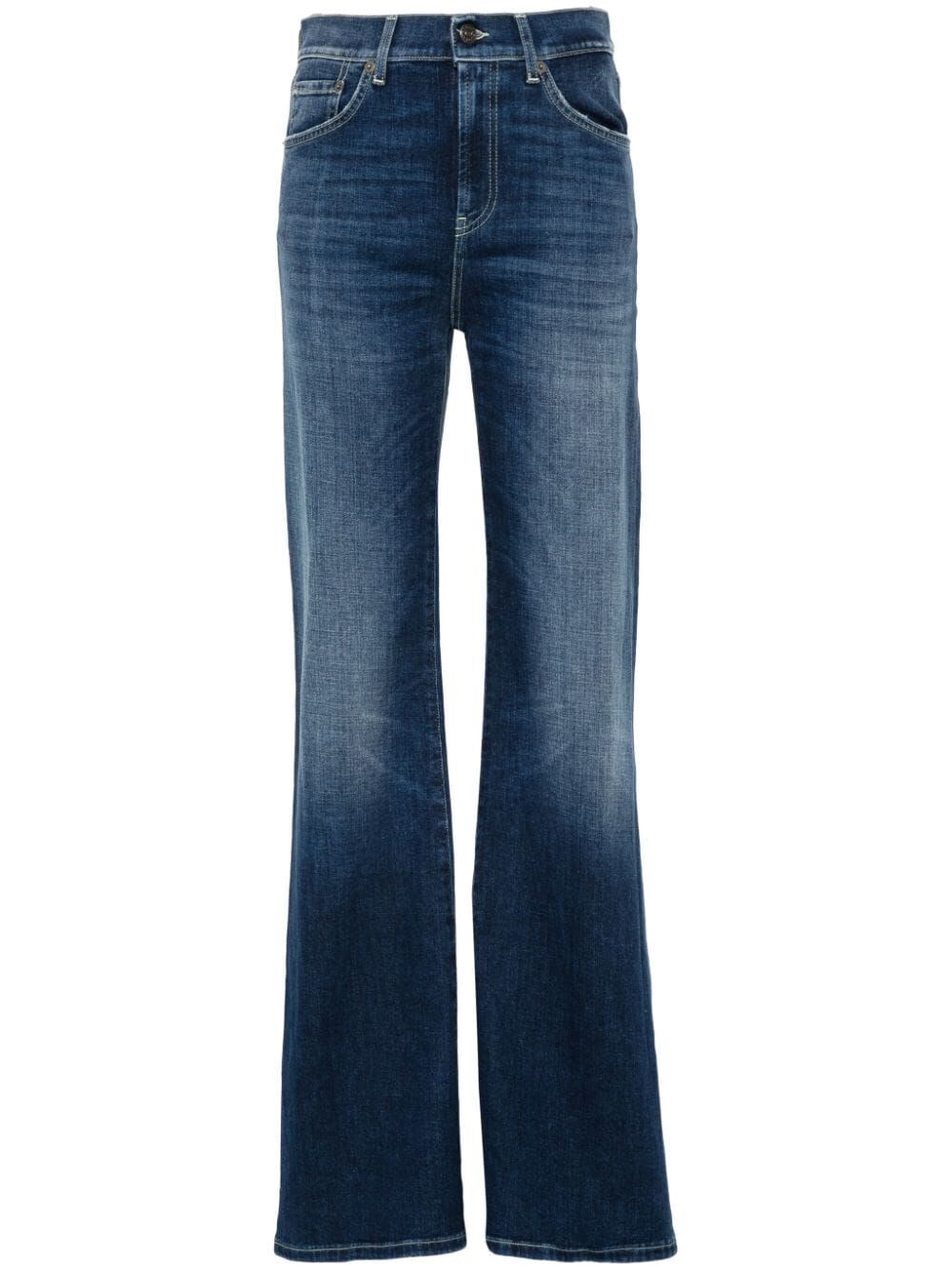 Shop Dondup `amber` Jeans In Blue