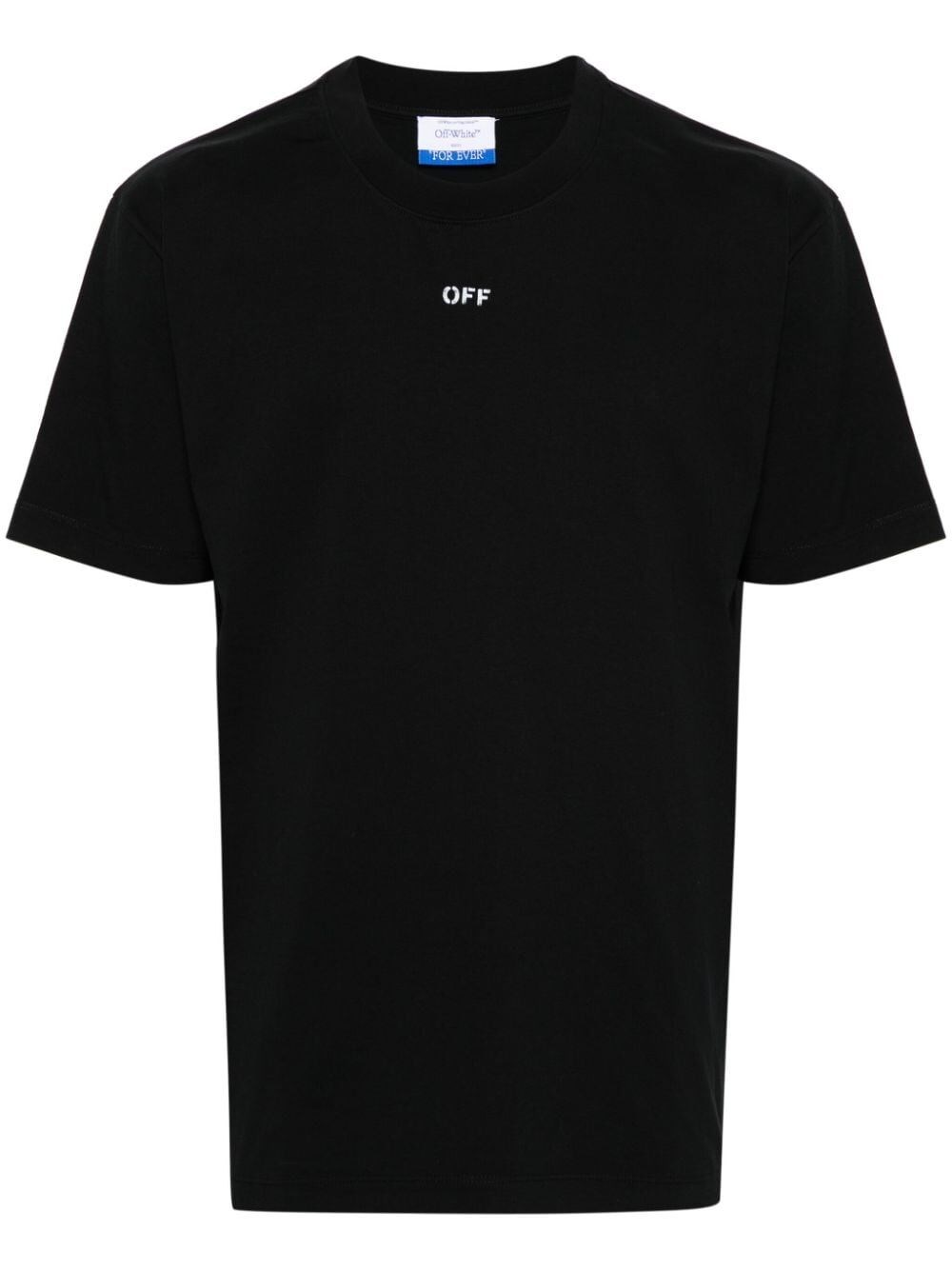 Shop Off-white `off Stamp` Slim Short Sleeve T-shirt In Black  