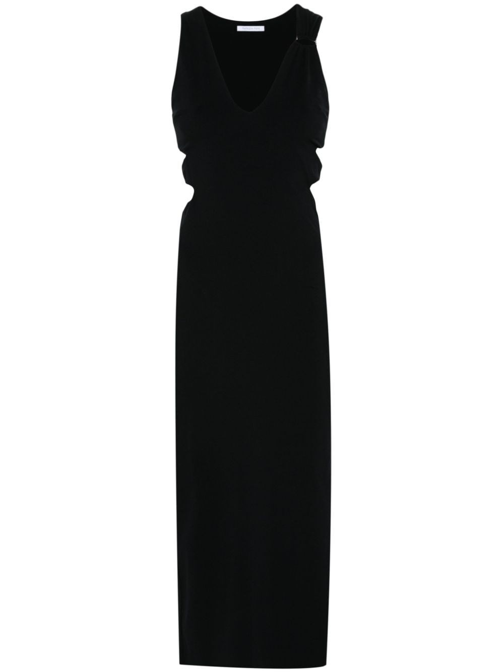 Shop Patrizia Pepe Dress In Black  