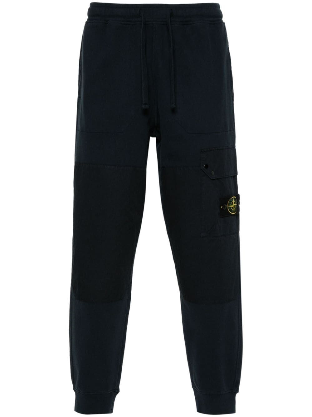 Shop Stone Island Track Pants In Blue