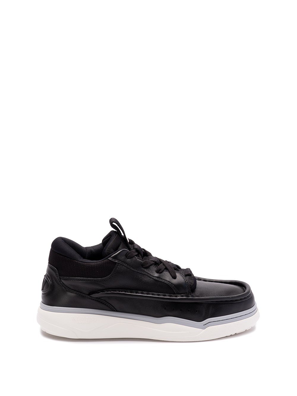 Shop Valentino `hybrid` Sneakers In Black  