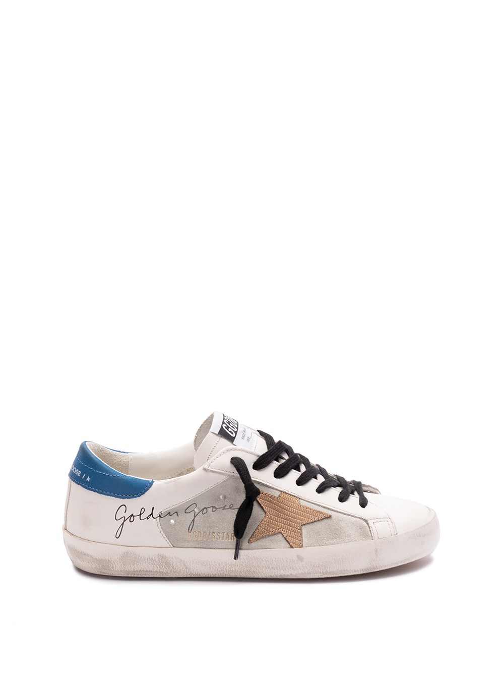 Shop Golden Goose `super Star` Sneakers In White