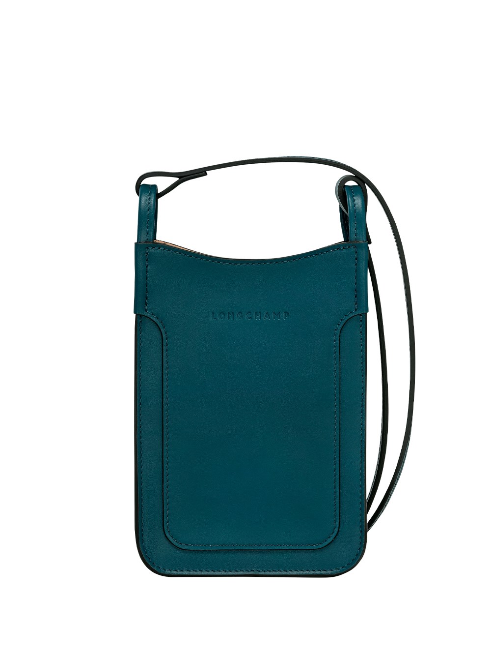 Shop Longchamp `le Foulonné Box` Phone Case In Blue