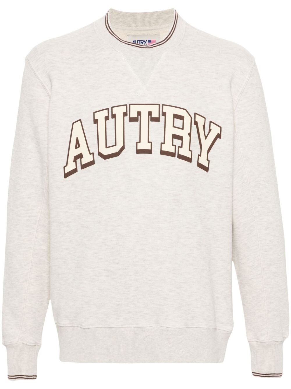 Shop Autry Sweatshirt In White