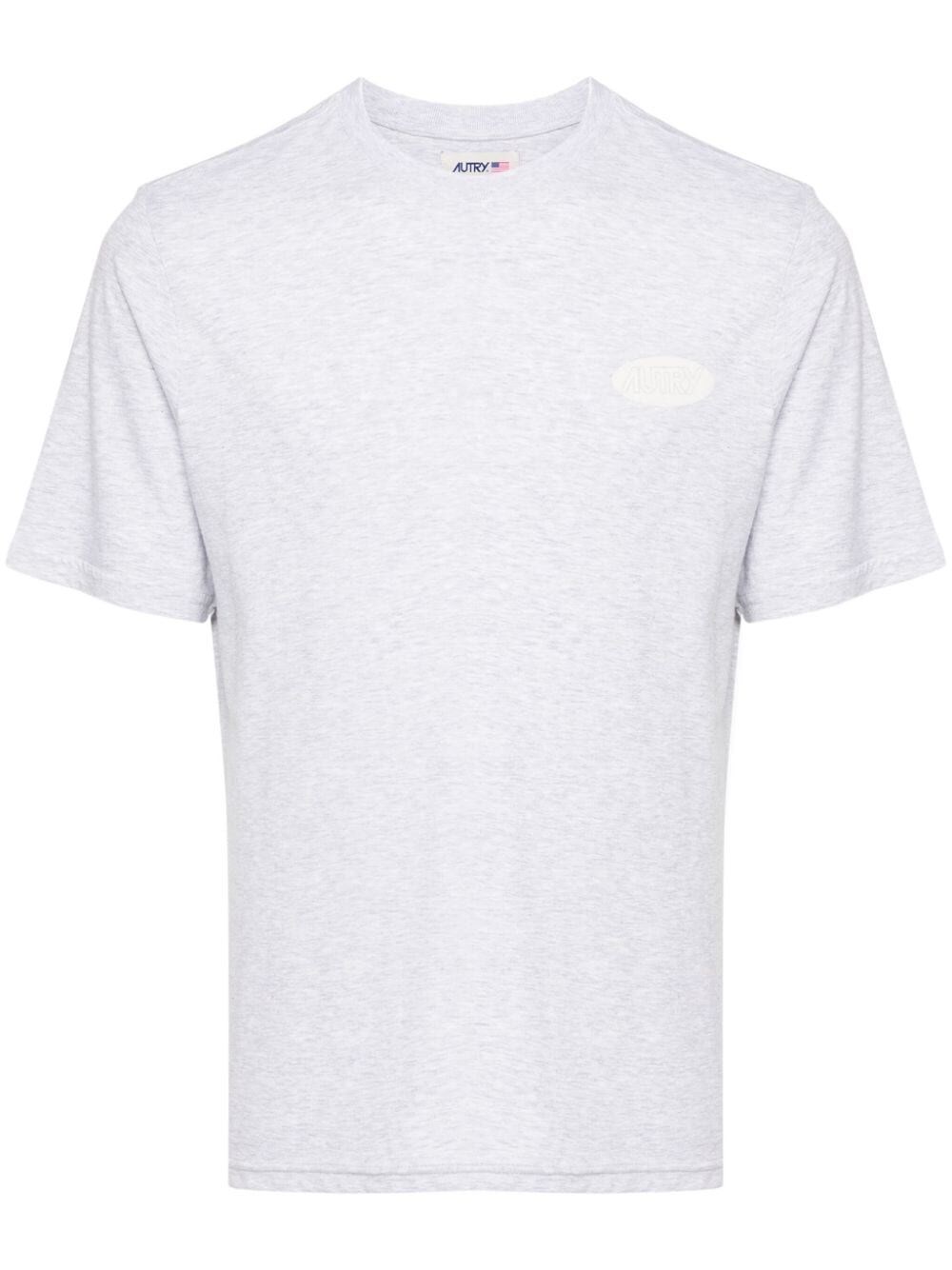 Shop Autry T-shirt In Gray