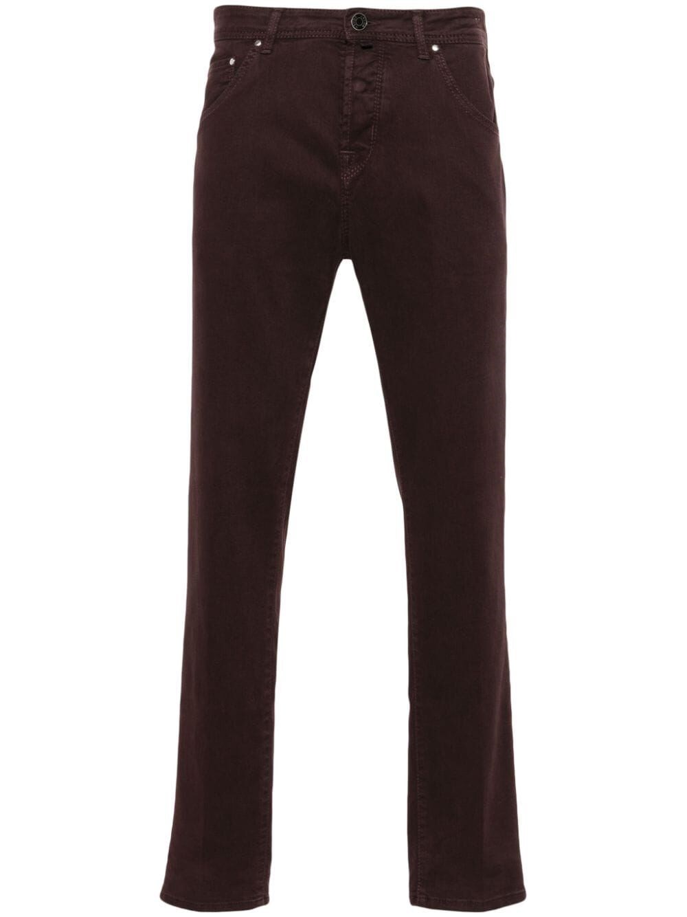 Jacob Cohen Scott Slim-cut Jeans In Pink