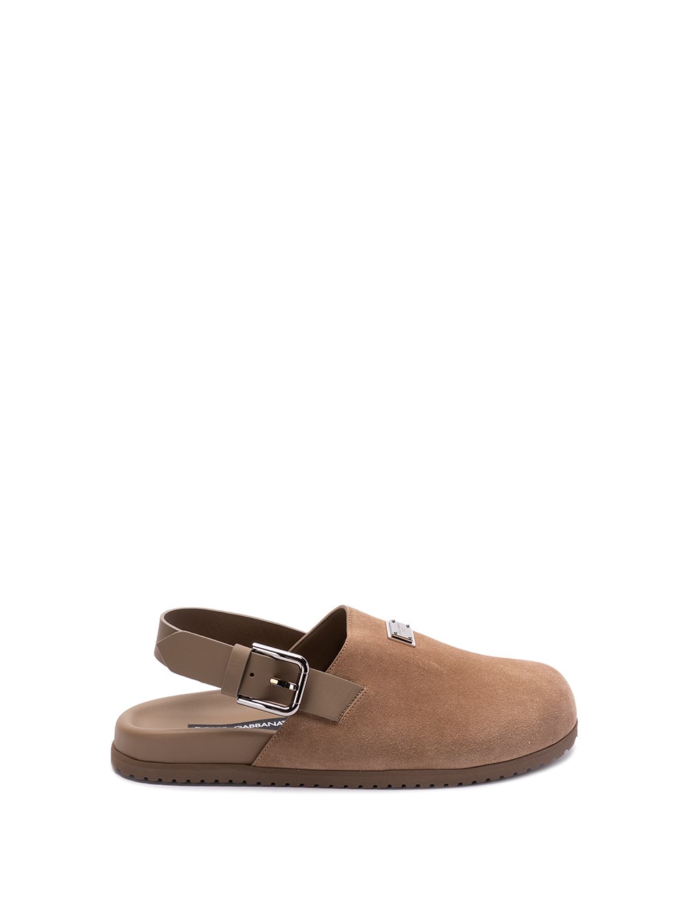 Shop Dolce & Gabbana Slippers In Brown