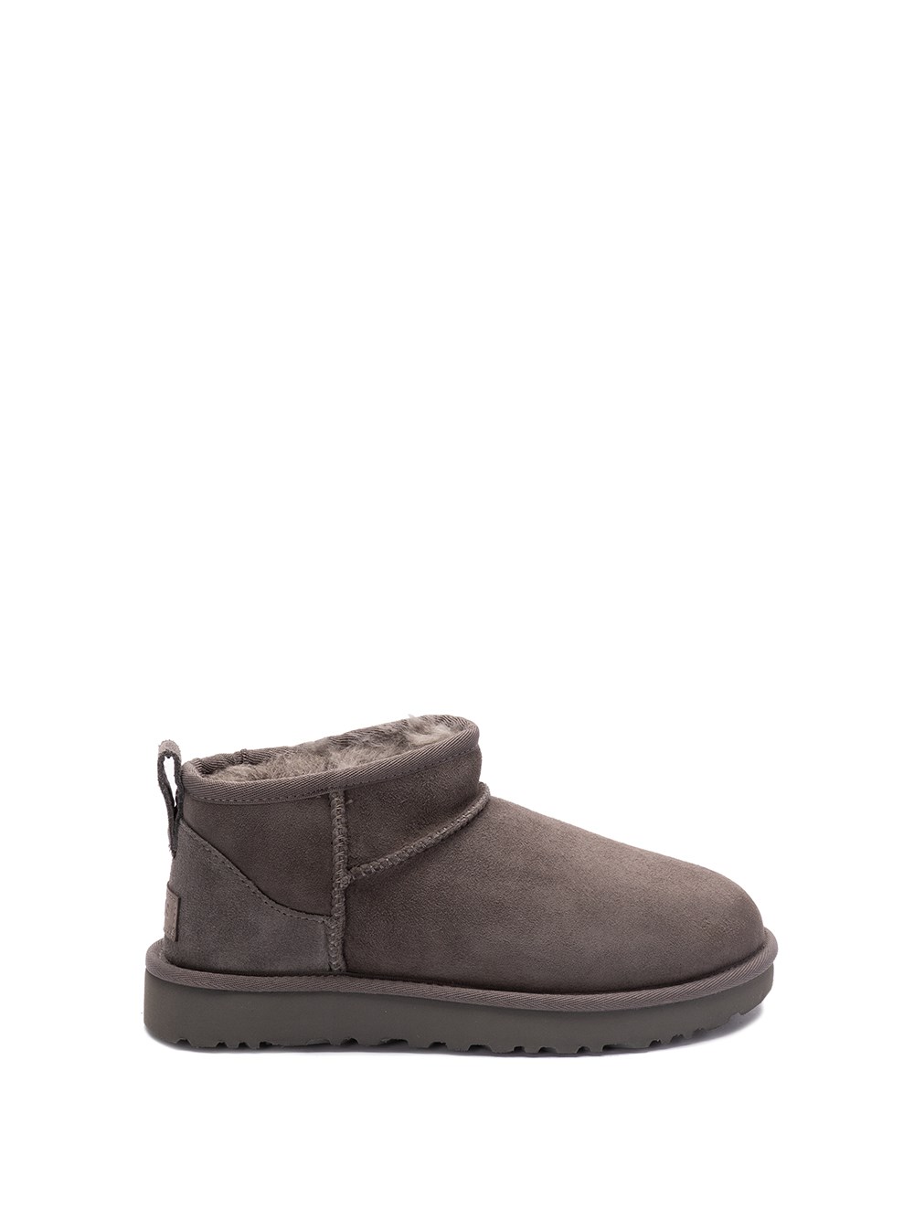 Ugg Donna Nero Stivaletto Classic Ultra Mini Grigio Scarpe Da Ginnastica Da 1116109-Grey Cm - Immagine 12