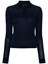 Pinko `Liquoroso` Polo-Neck Sweater