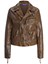 Ralph Lauren `Andrea` Leather Jacket