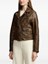 Ralph Lauren `Andrea` Leather Jacket