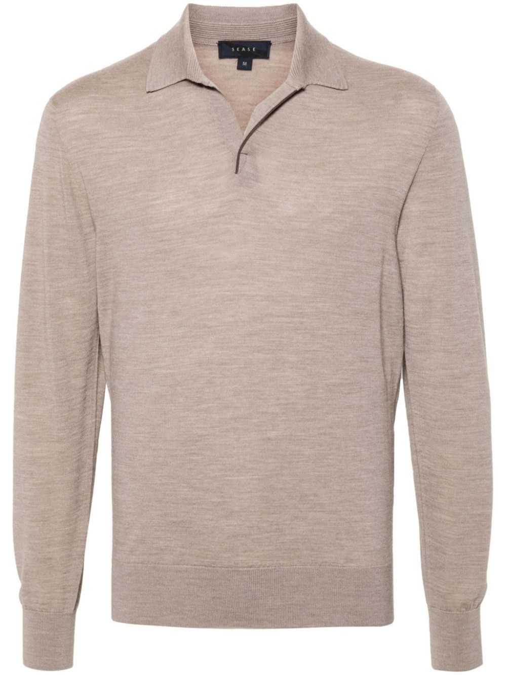 Sease `lasca` V-neck Sweater In Beige