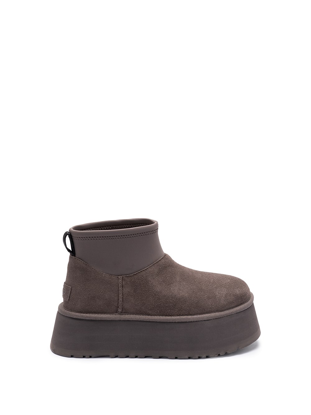 Shop Ugg `classic Mini Dipper` Boots In Gray