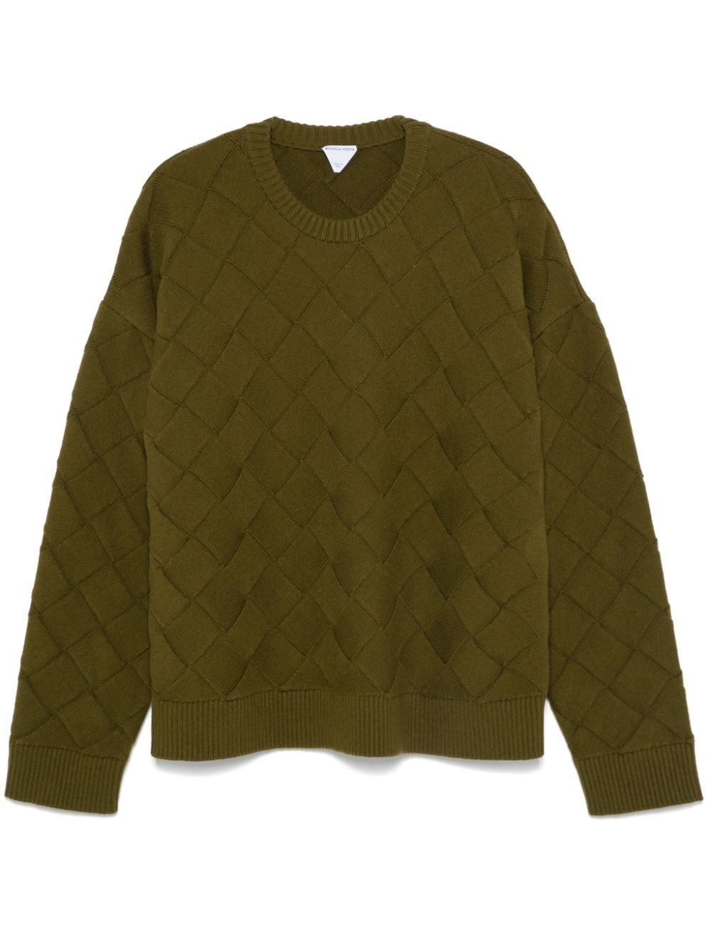 Bottega veneta `Intreccio Wool Jumper`