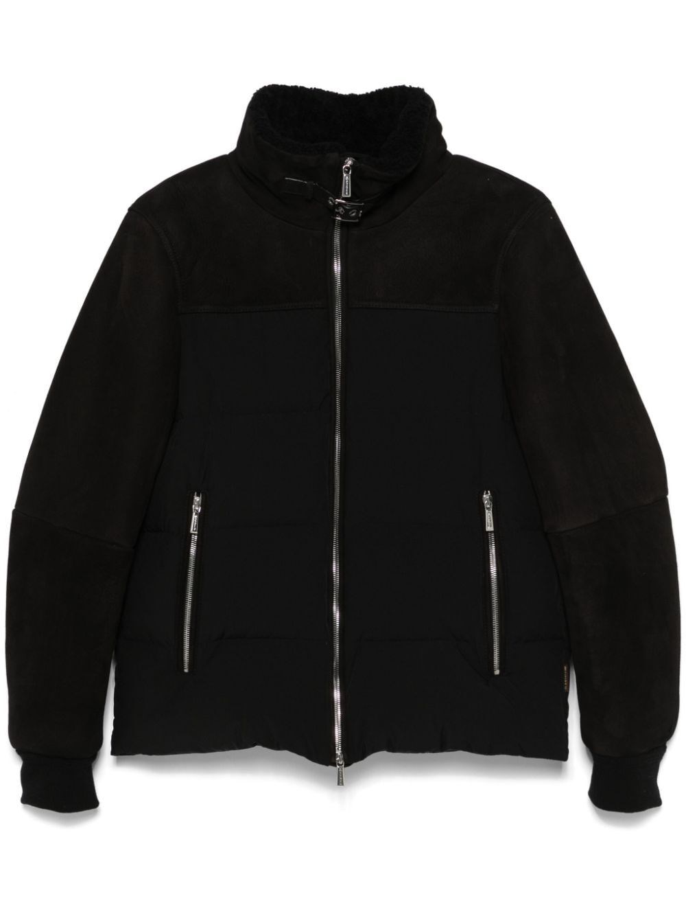 Shop Moorer `delfo` Padded Jacket In Black  