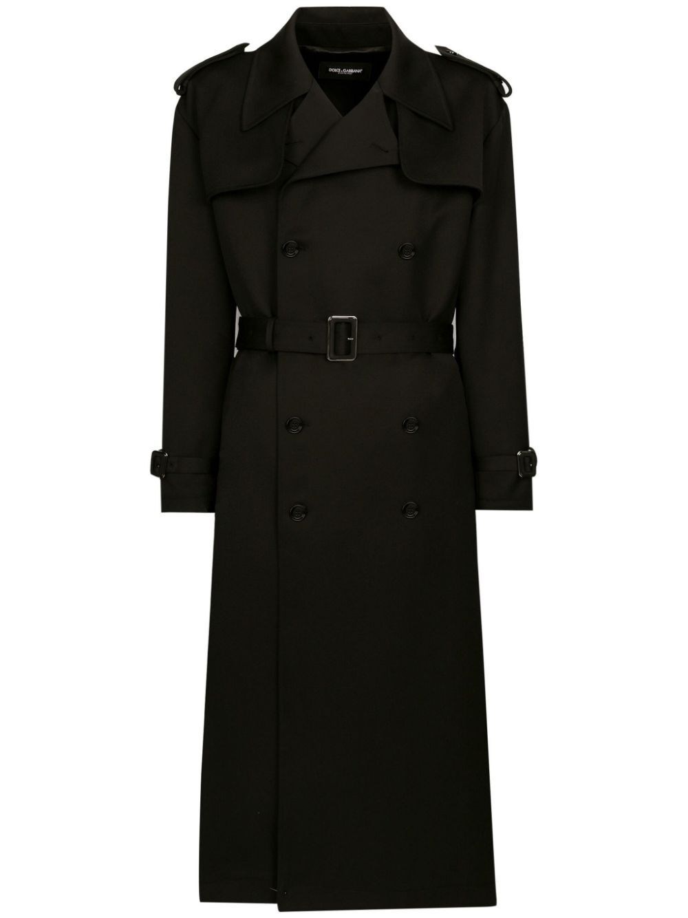 Shop Dolce & Gabbana Coat In Black  