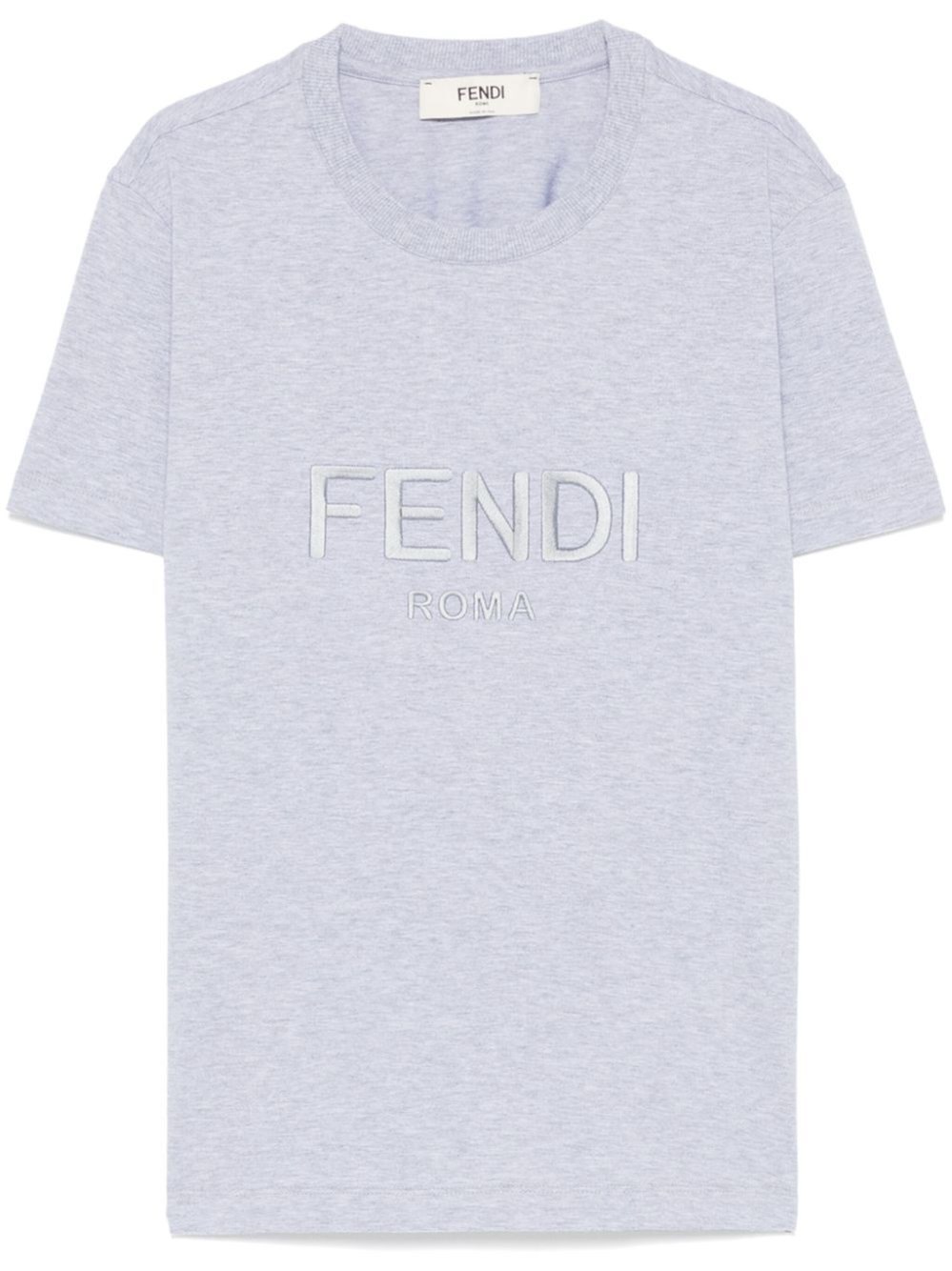 Shop Fendi Roma` Top In Gray