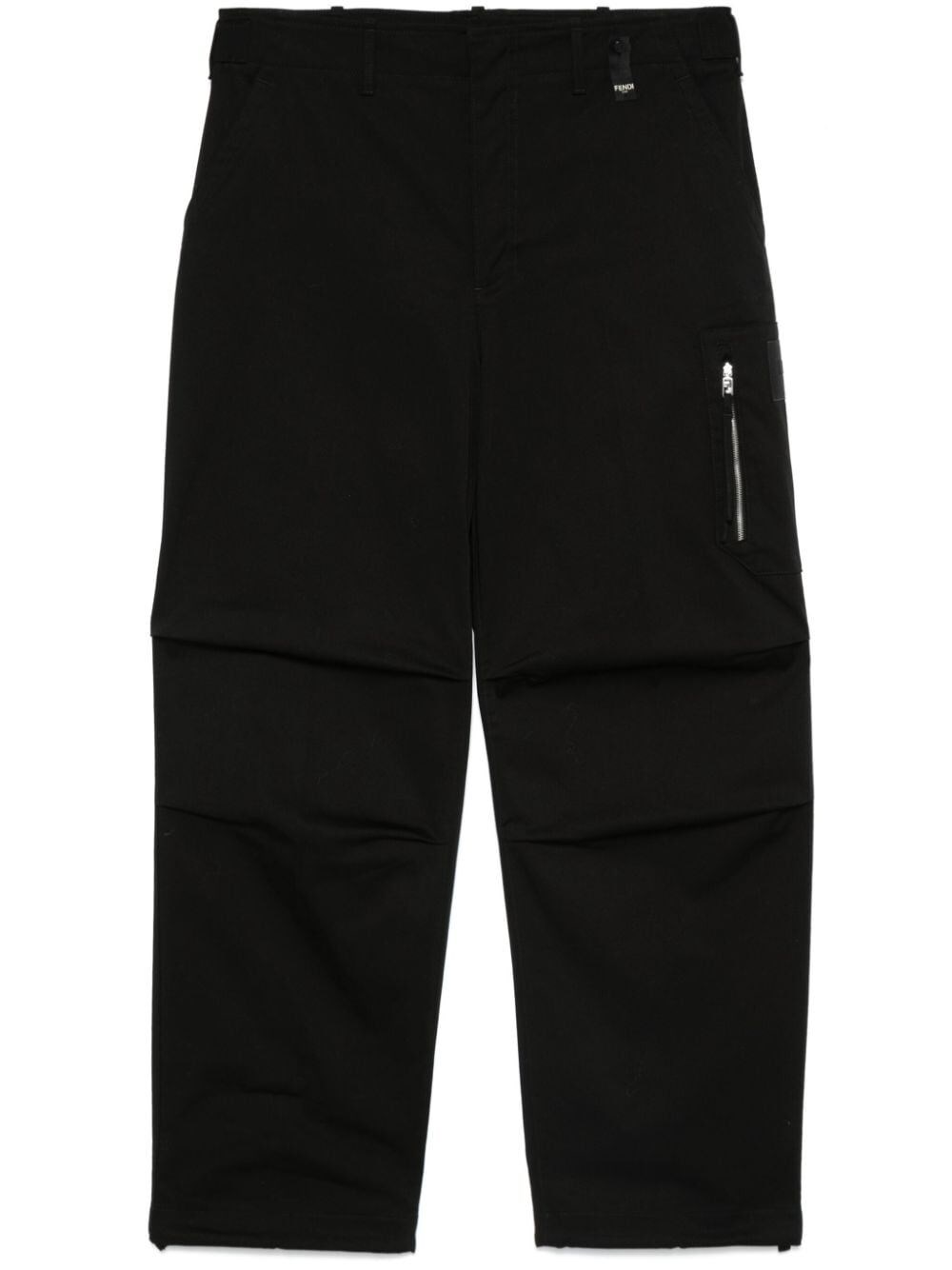 Shop Fendi `new Rich Gabar` Pants In Black  