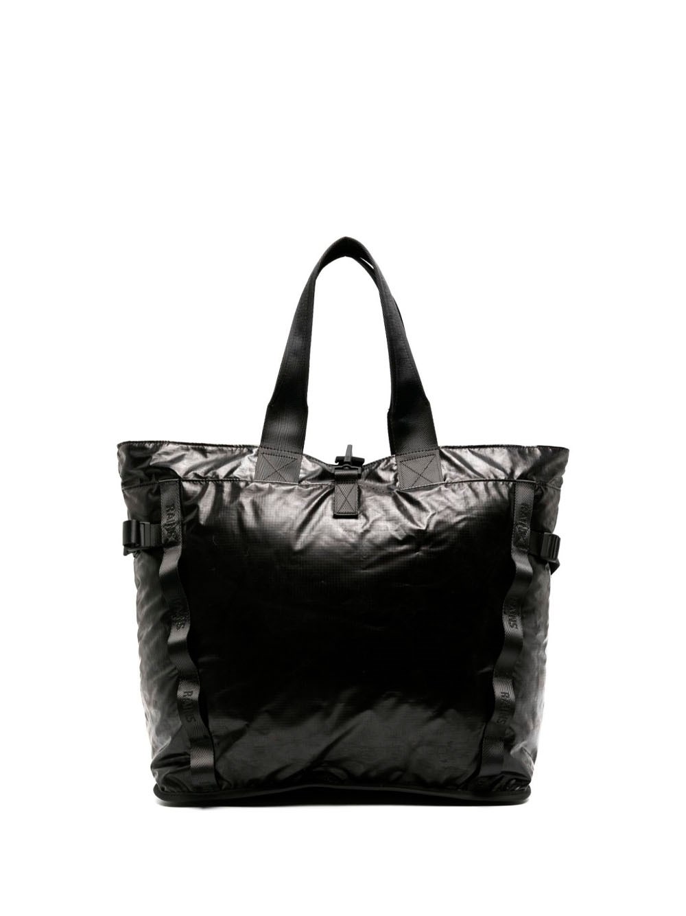 Shop Rains `sibu` Shopper Bag In Black  