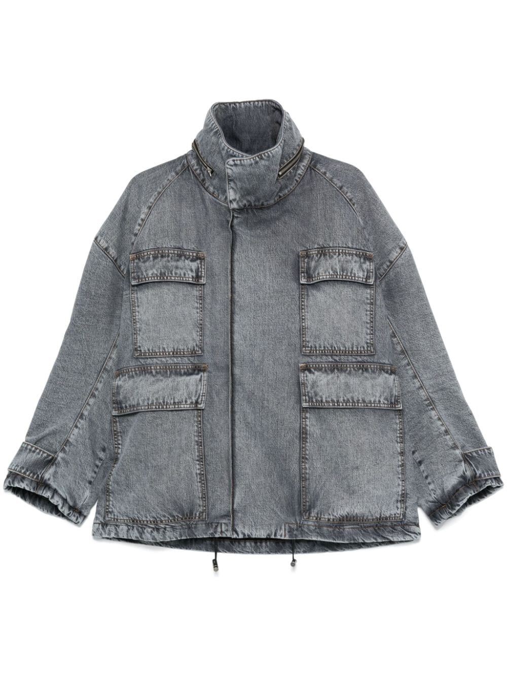 Shop 3x1 `parka` Jacket In Gray