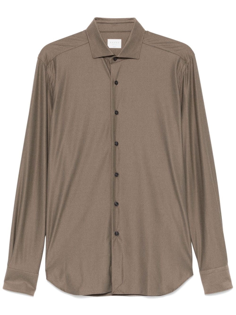 Xacus Stretch-jersey Shirt In Beige