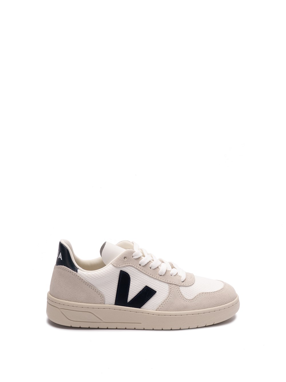 Shop Veja `v-10` Sneakers In White