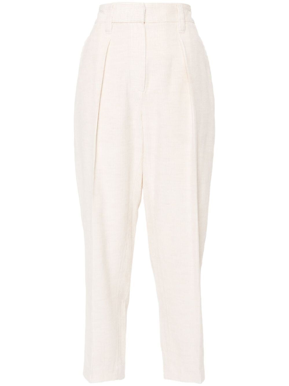 Shop Brunello Cucinelli Pants In Beige