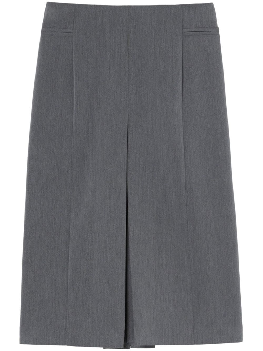 Shop Pinko `paladini` Skirt In Gray