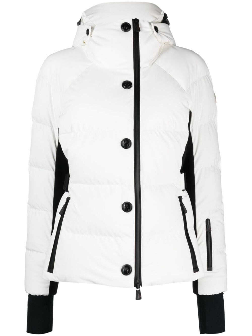 Shop Moncler `guyane` Jacket In Beige