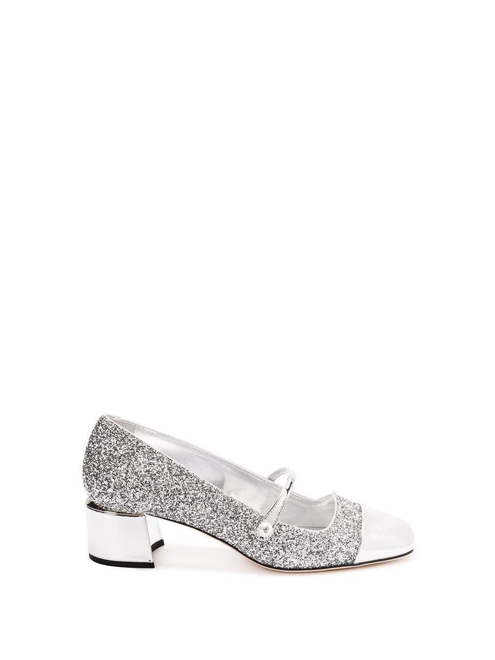 Shop Jimmy Choo `elisa 45` In Metallic