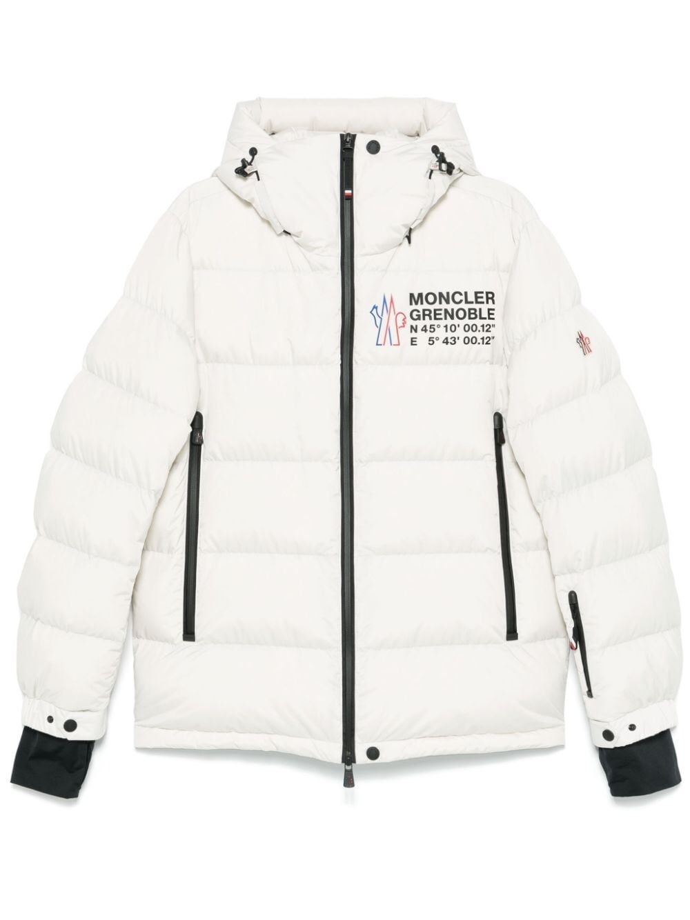 Shop Moncler `isorno` Jacket In White