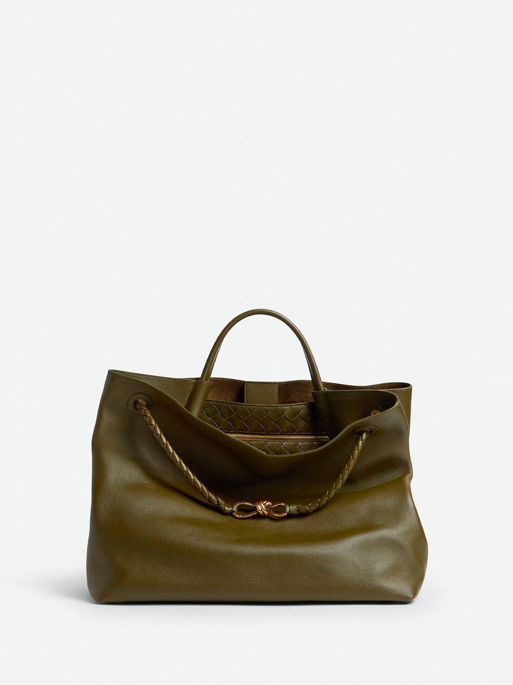 Shop Bottega Veneta Handbag In Green