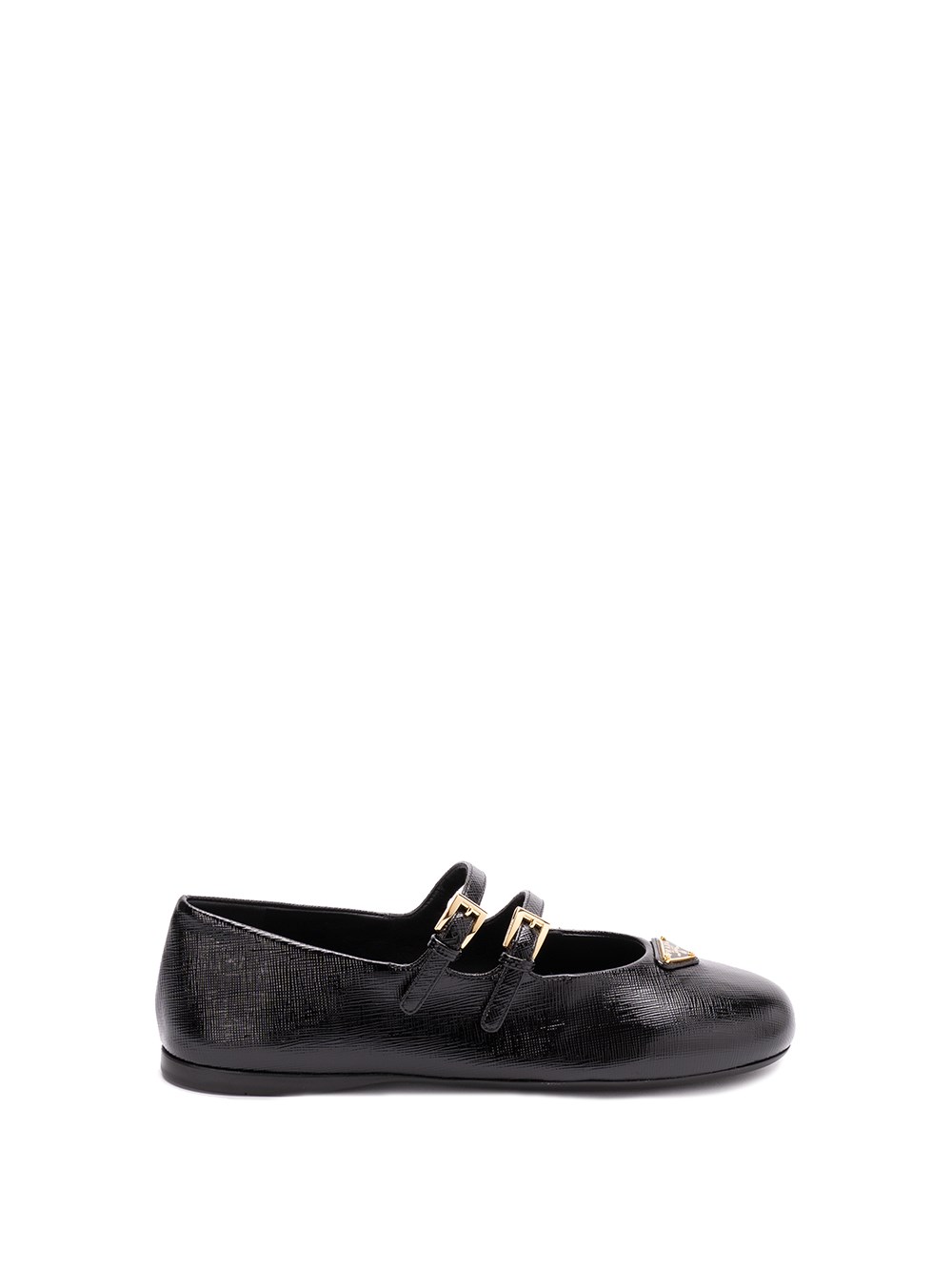 PRADA LEATHER BALLERINAS 