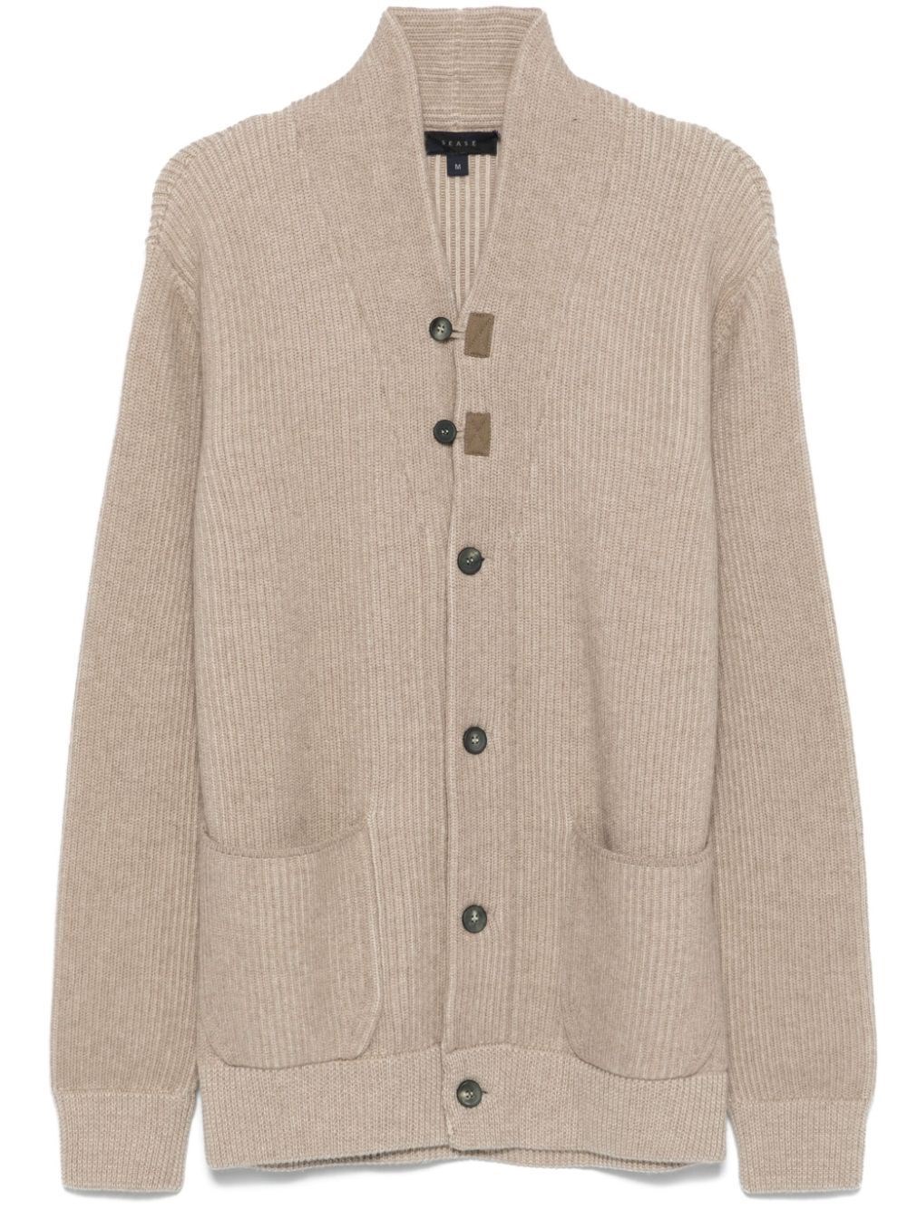 Shop Sease `ellen` Cardigan In Beige