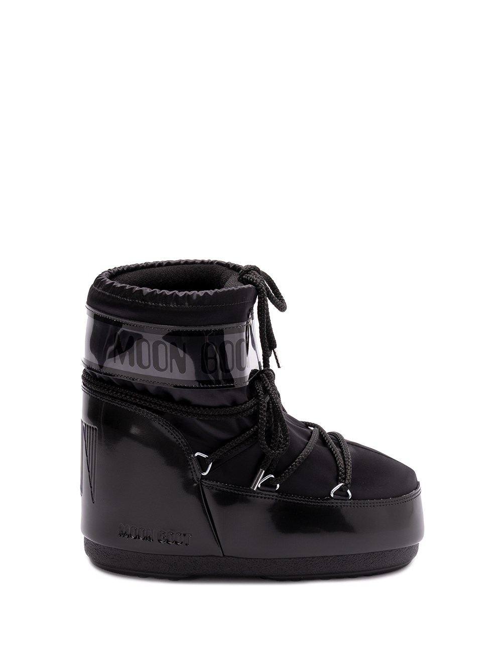 Moon Boot `icon Low Glance` Boots In Black  