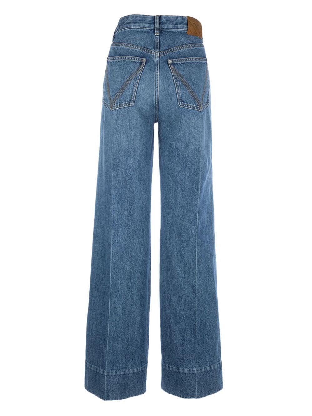 BOTTEGA VENETA Denim palazzo jeans