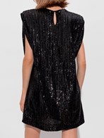 ワンピース Golden  Journey Sleeveless Dress With Shoulderpads golden goose `journey` sleeveless dress with shoulderpads